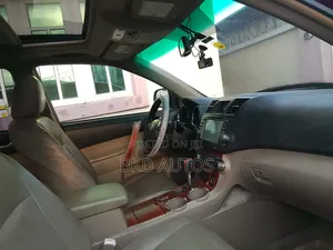 Toyota Highlander Limited 2008 Red