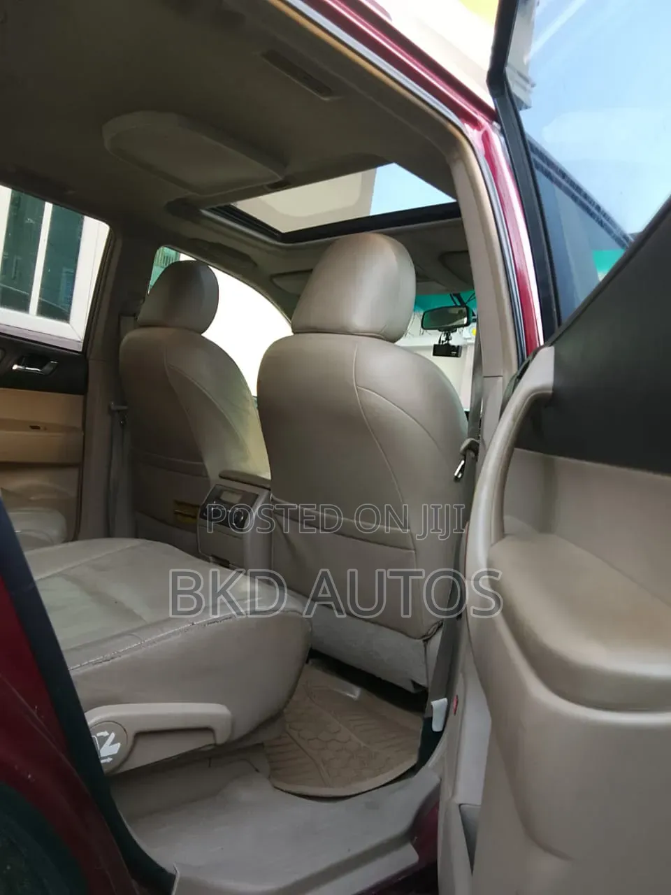 Toyota Highlander Limited 2008 Red