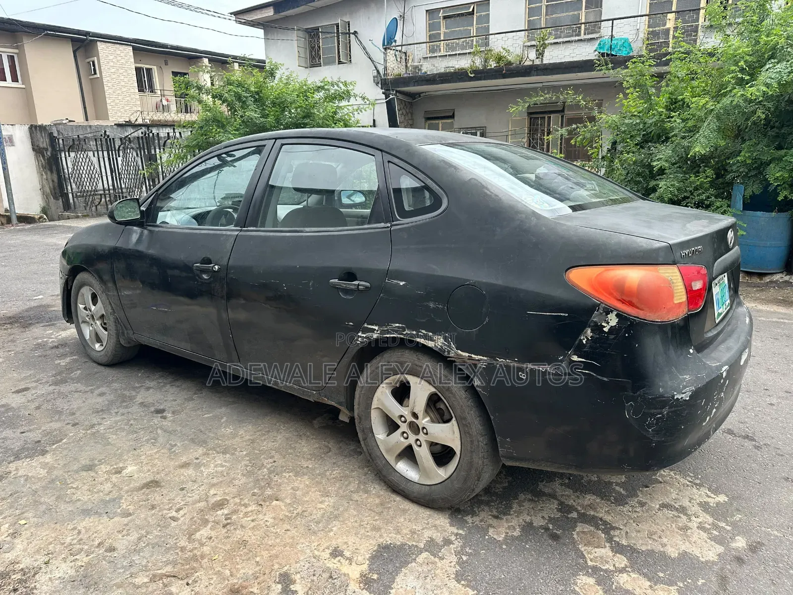 Hyundai Elantra 2008 Black