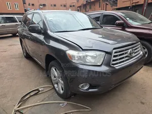 Toyota Highlander Limited 2009 White