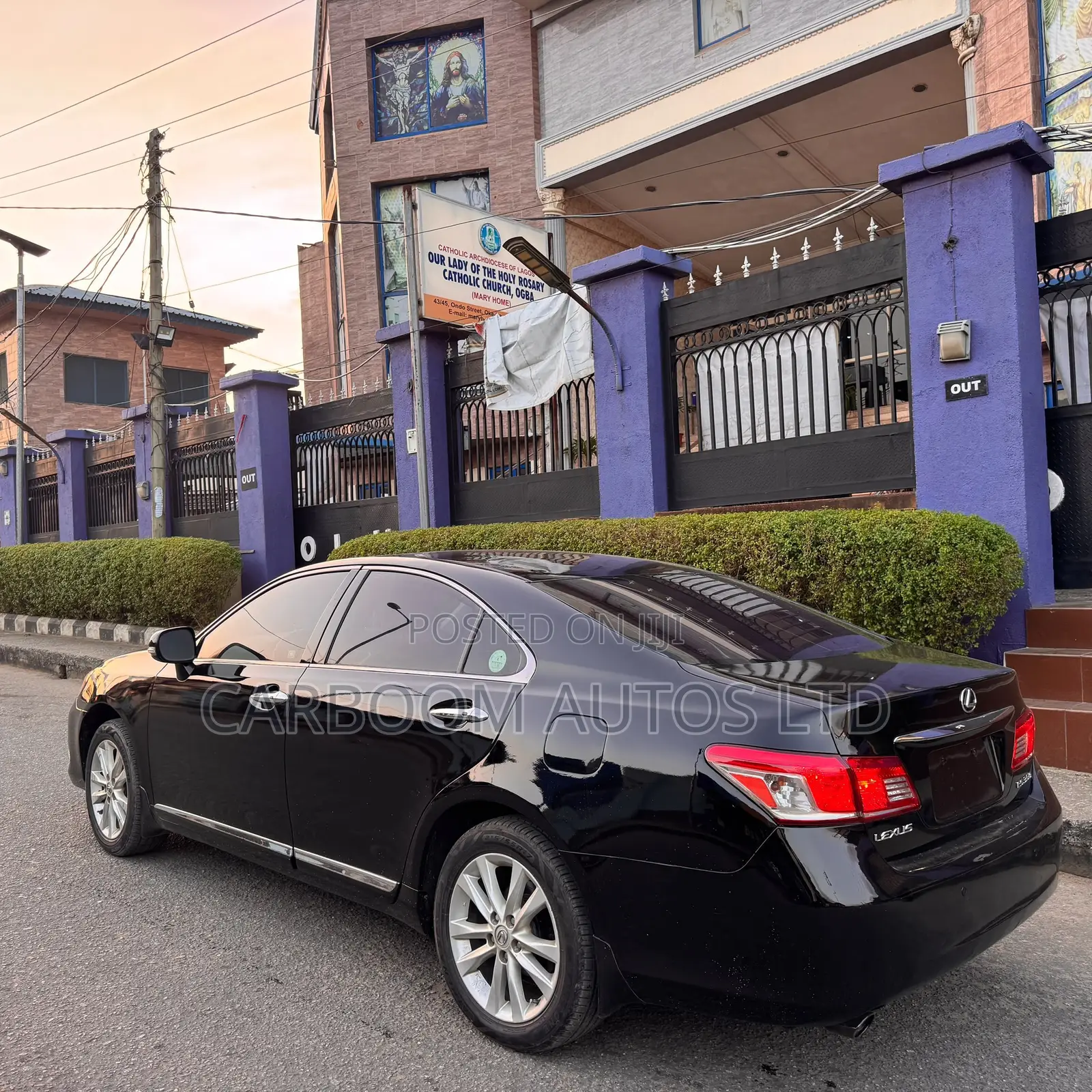 Lexus ES 350 2012 Black