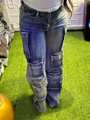 New Denim Cargo Jeans
