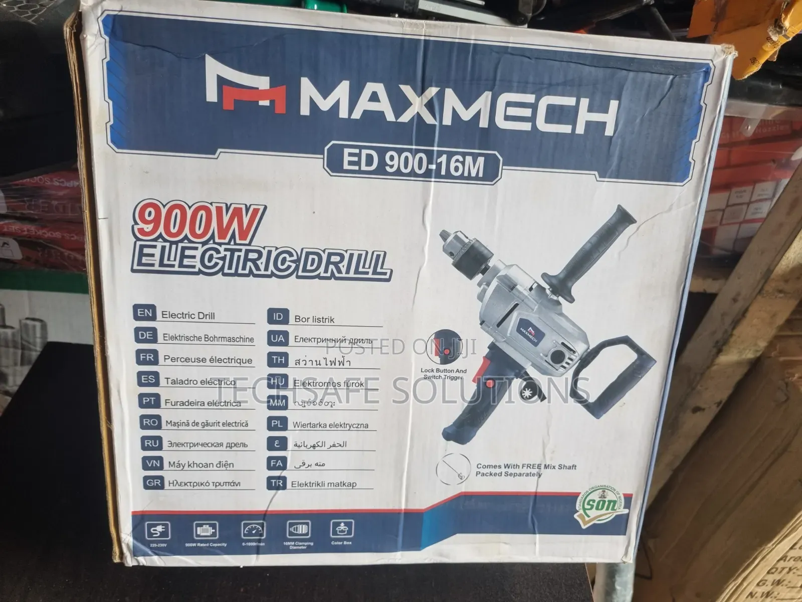 Maxmech ED 900-16m 900W Electric Drill