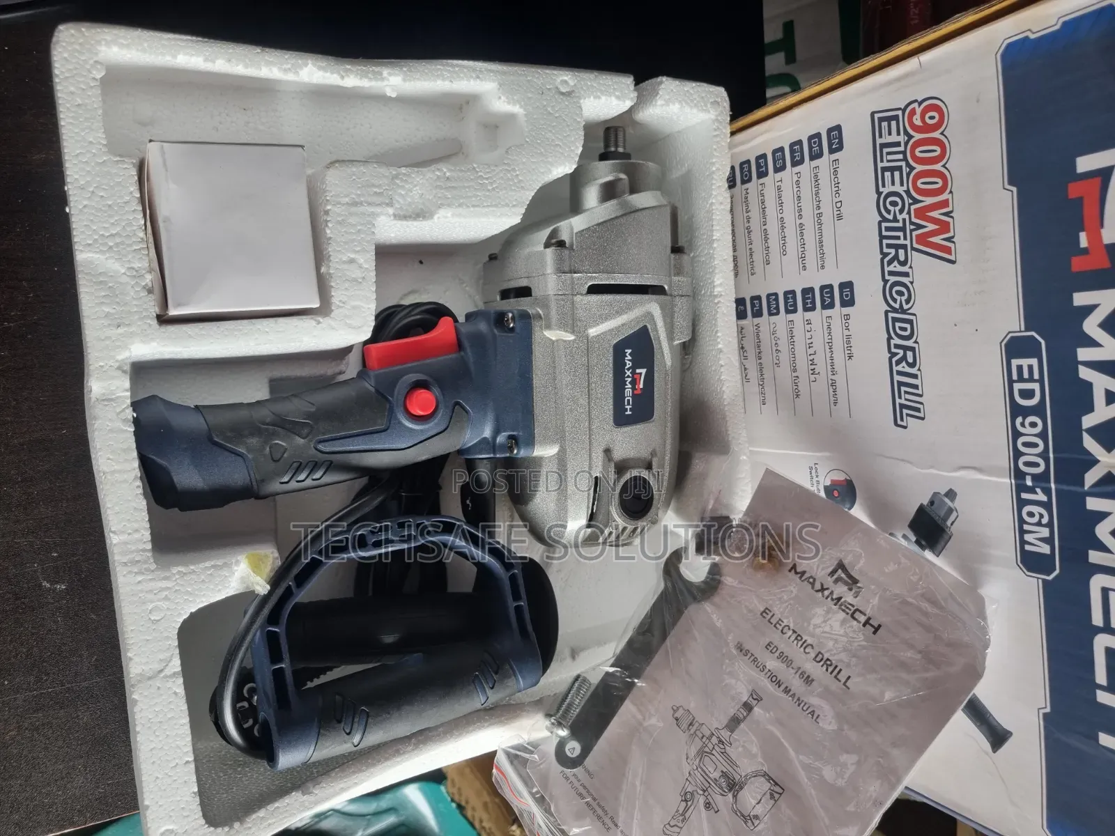 Maxmech ED 900-16m 900W Electric Drill