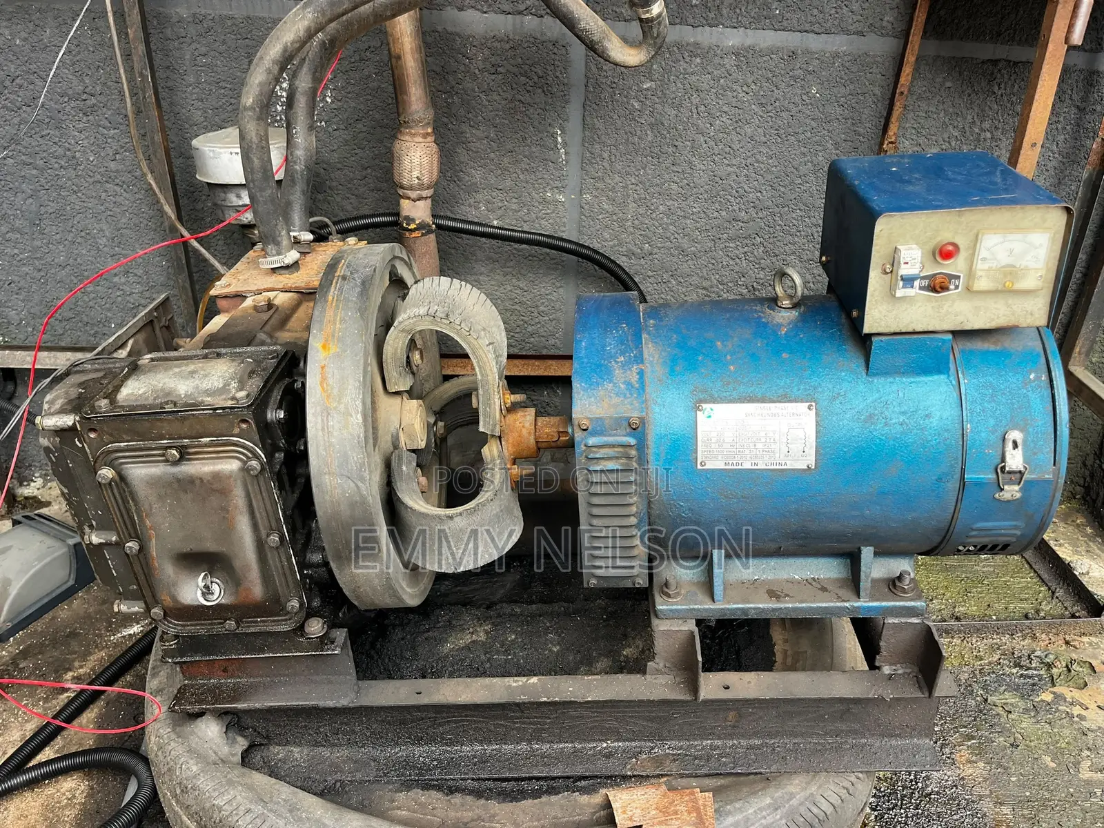 195 Diesel Generator With 7.5kva Alternator