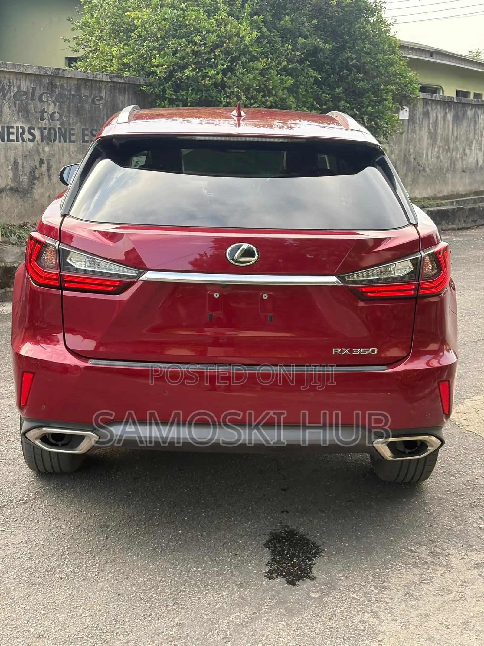 Lexus RX 2017 Red