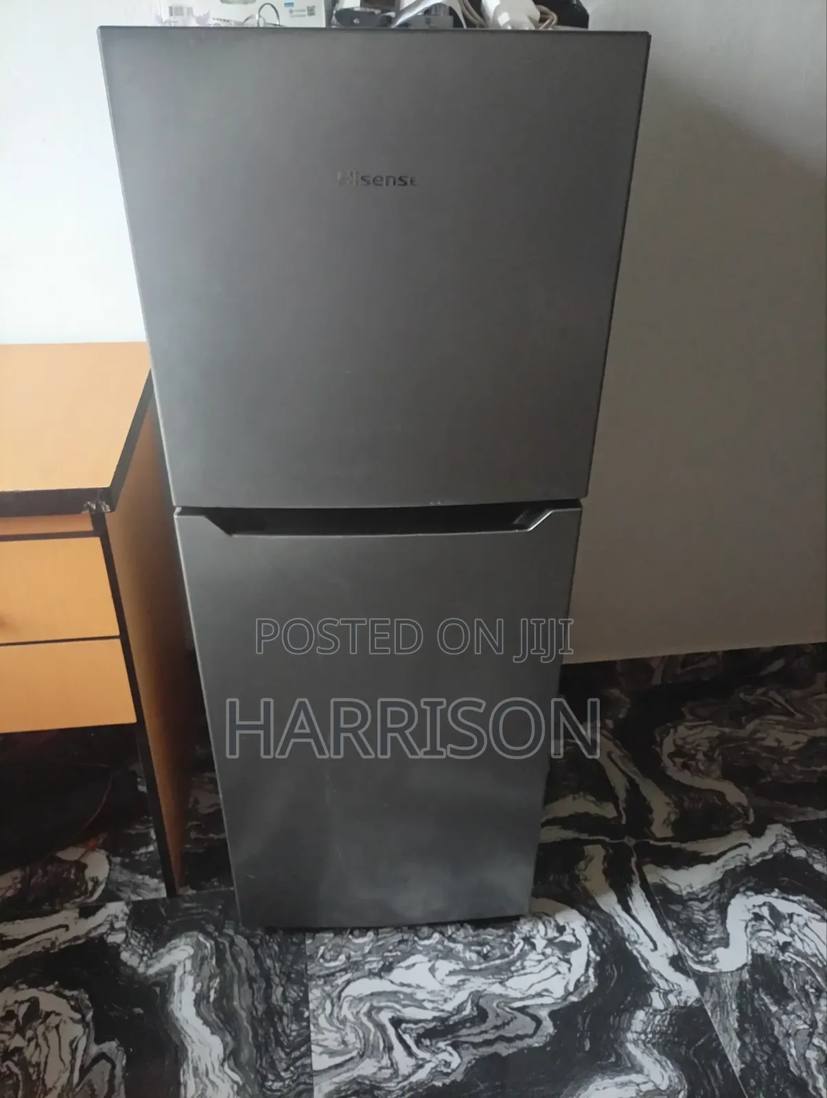 Standing Double Door Fridge and Freezer