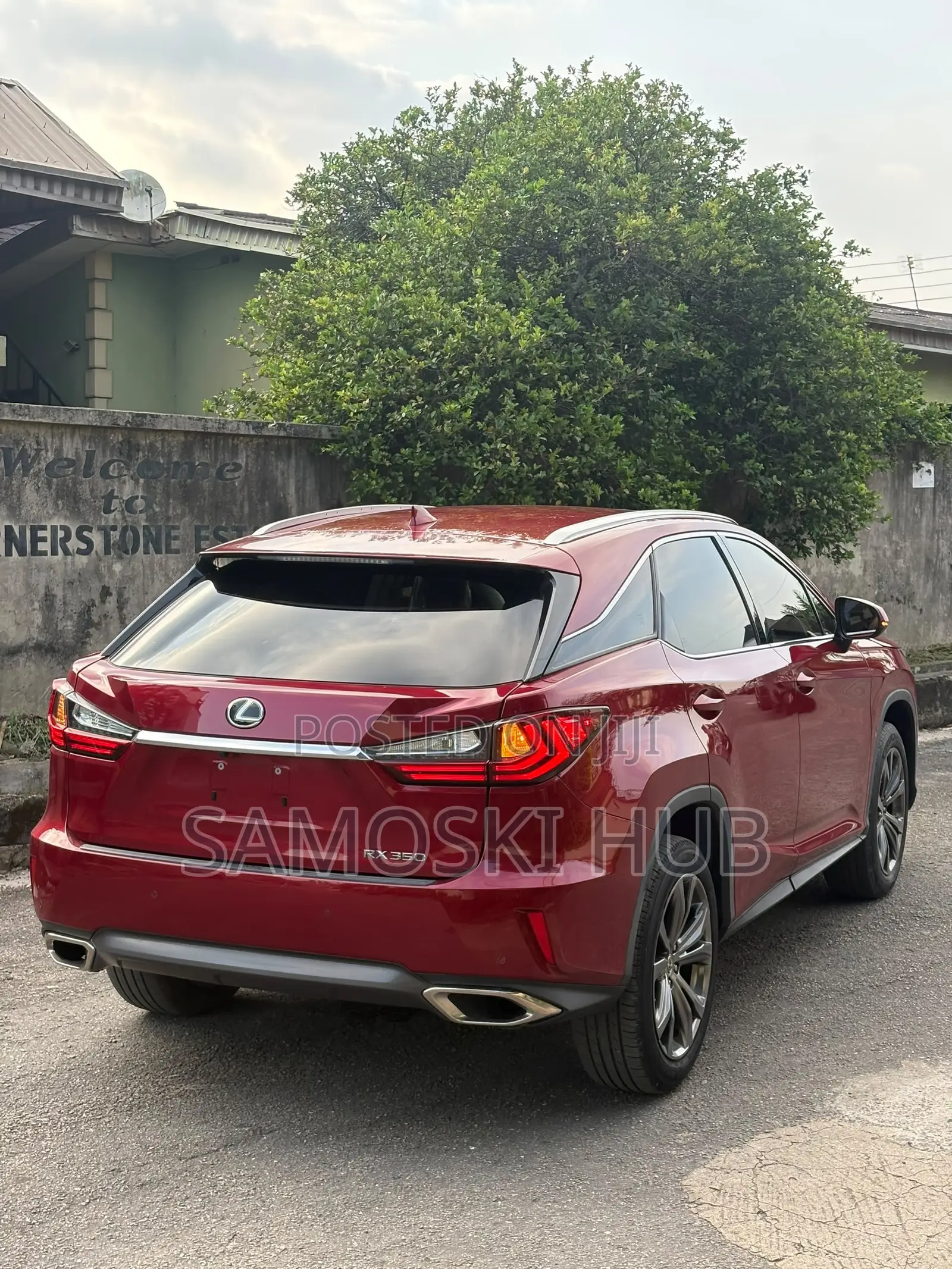Lexus RX 2017 Red
