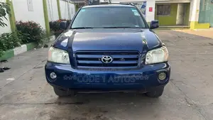 Toyota Highlander V6 2005 Blue