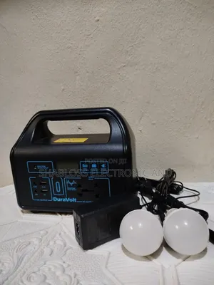 150w Duravolt Portable Power Station With Bulbs