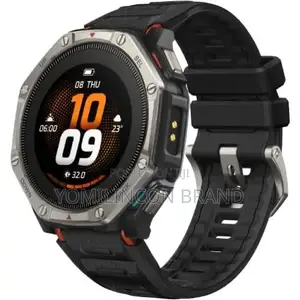 Amazfit T-Rex Dual Solar Smart Watch,51mm,AMOLED,Offline Maps,Ti Bezel