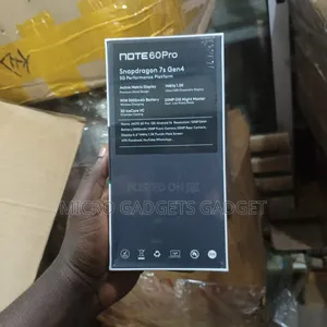 New Infinix Note 60 Pro 256 GB