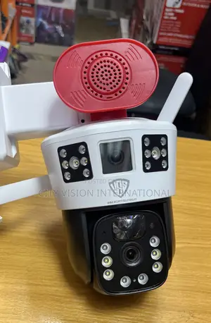 Solar-Powered Outdoor Security Camera,