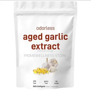 Odorless Aged Garlic Extract 300 Soft Gel