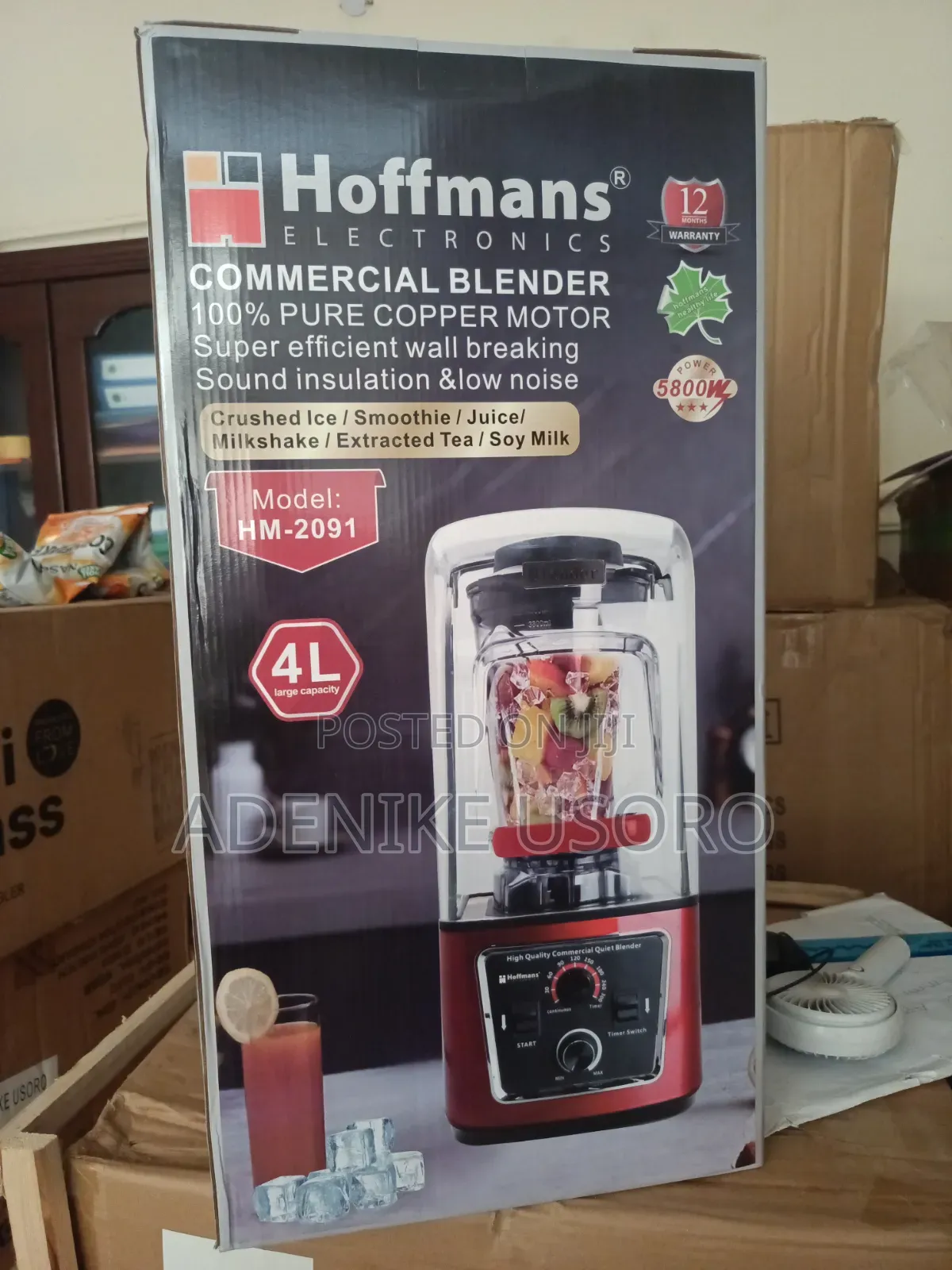 Hoffmans Commercial Blender