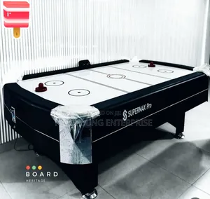 Supermax Pro Air Hockey Table, Which Is an Indoor Arcade-Style