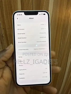 Apple iPhone 17e 256 GB White