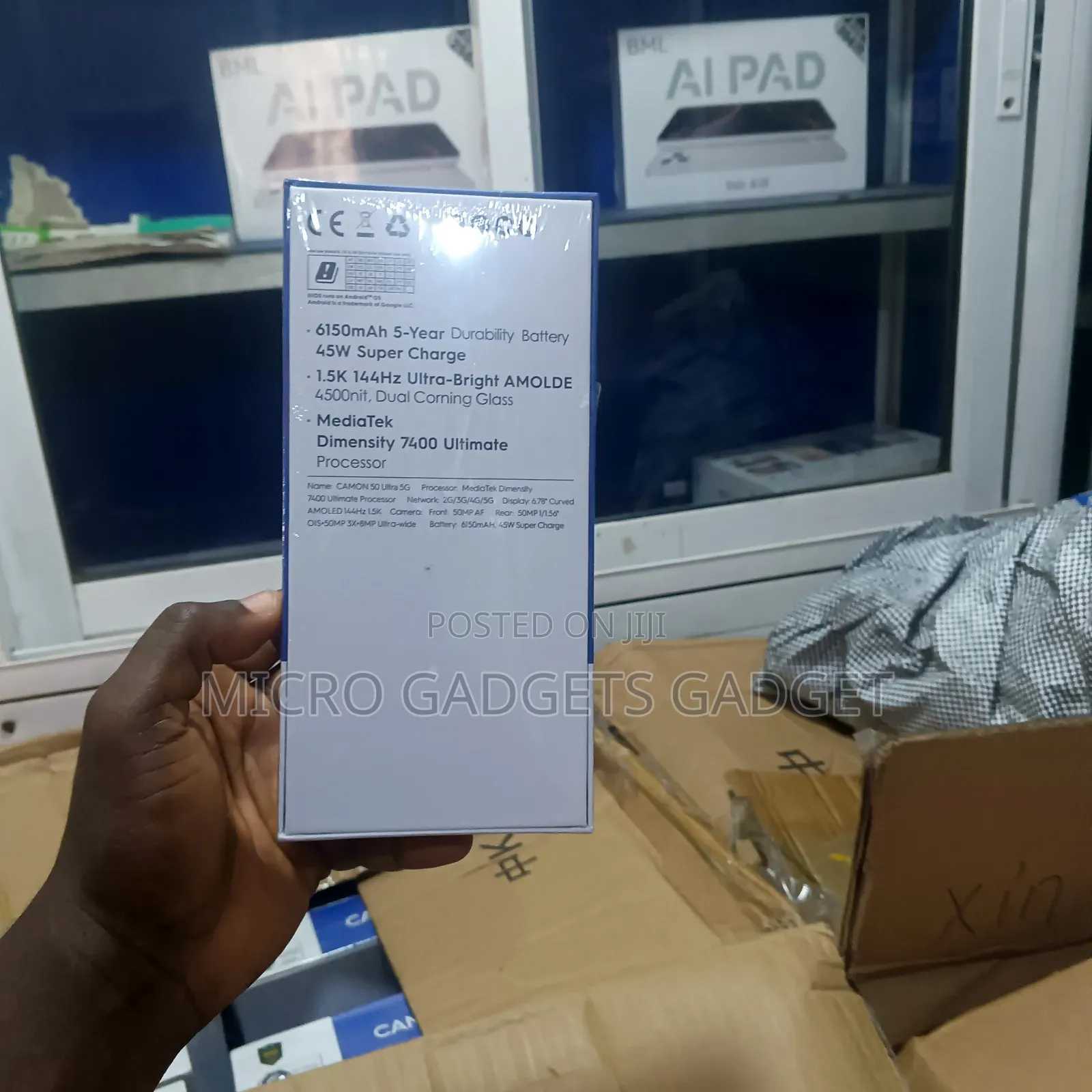 New Tecno Camon 50 Ultra 512 GB