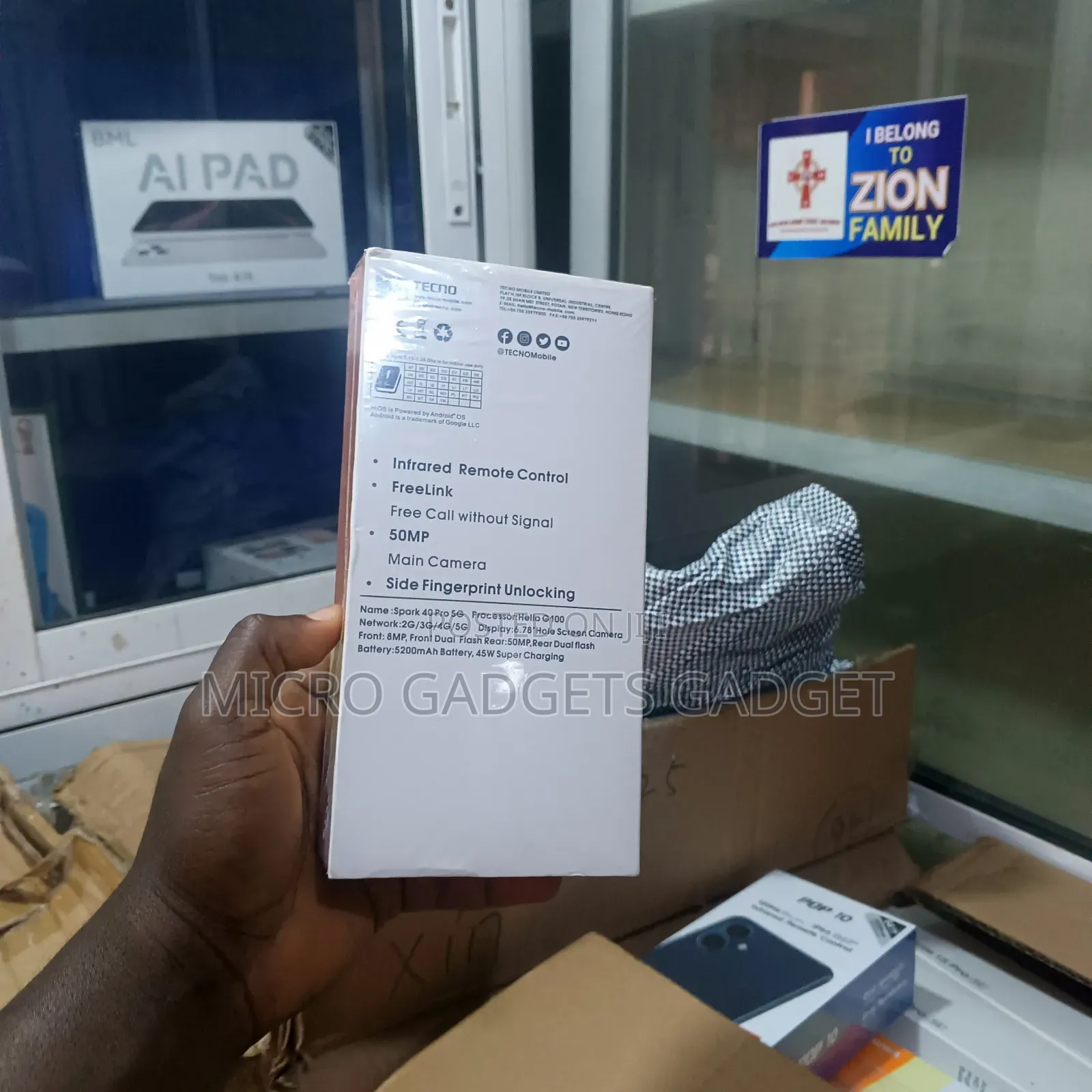 New Tecno Spark 40 256 GB