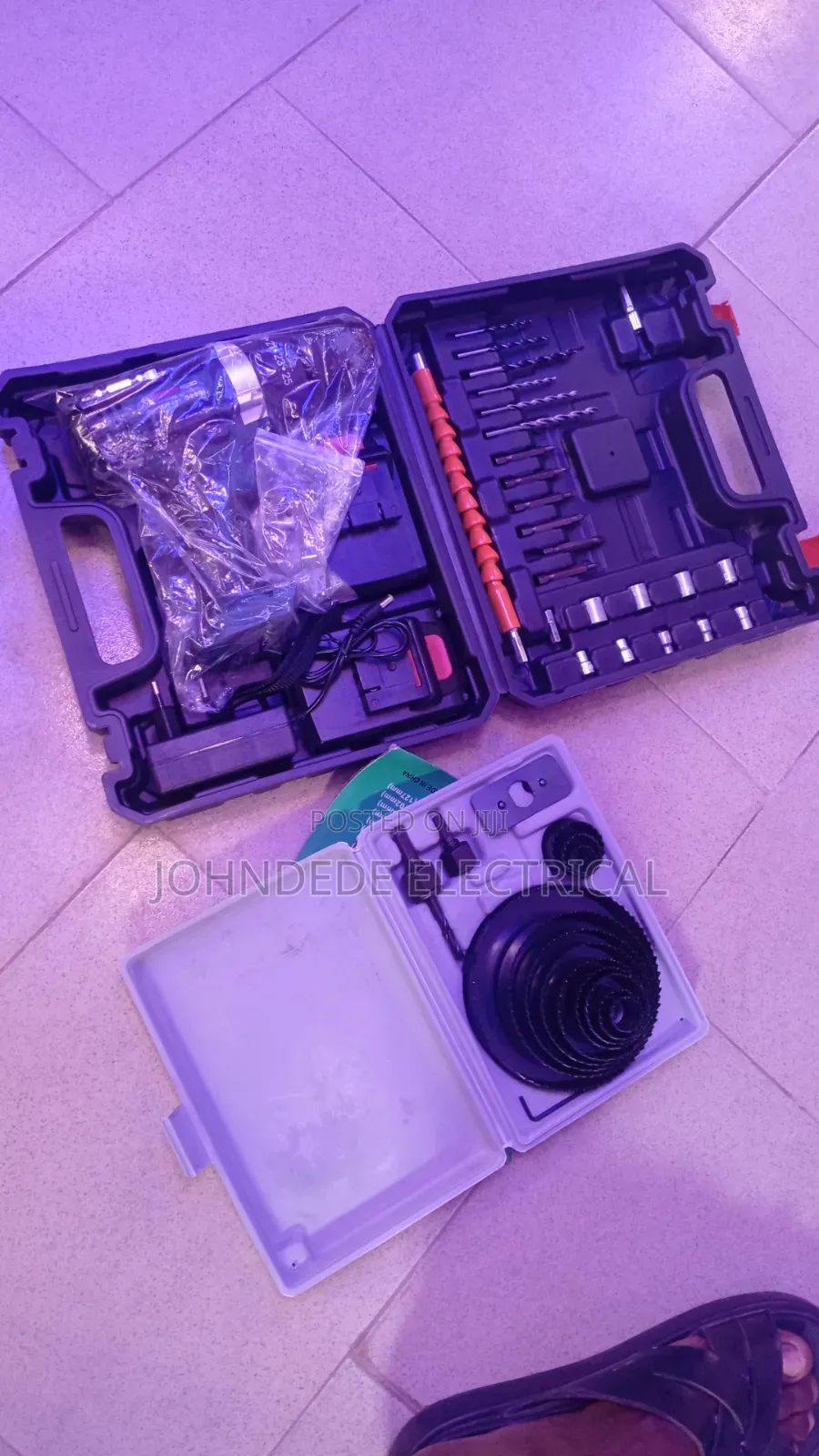 Rechargeable Drilling Machine With Pop Cutter