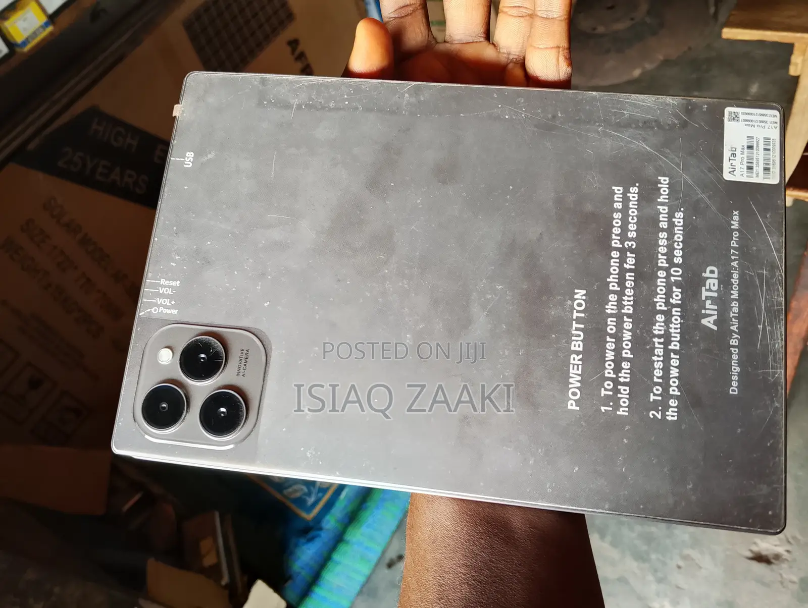 AirTab i17 Pro Max 1 TB Black