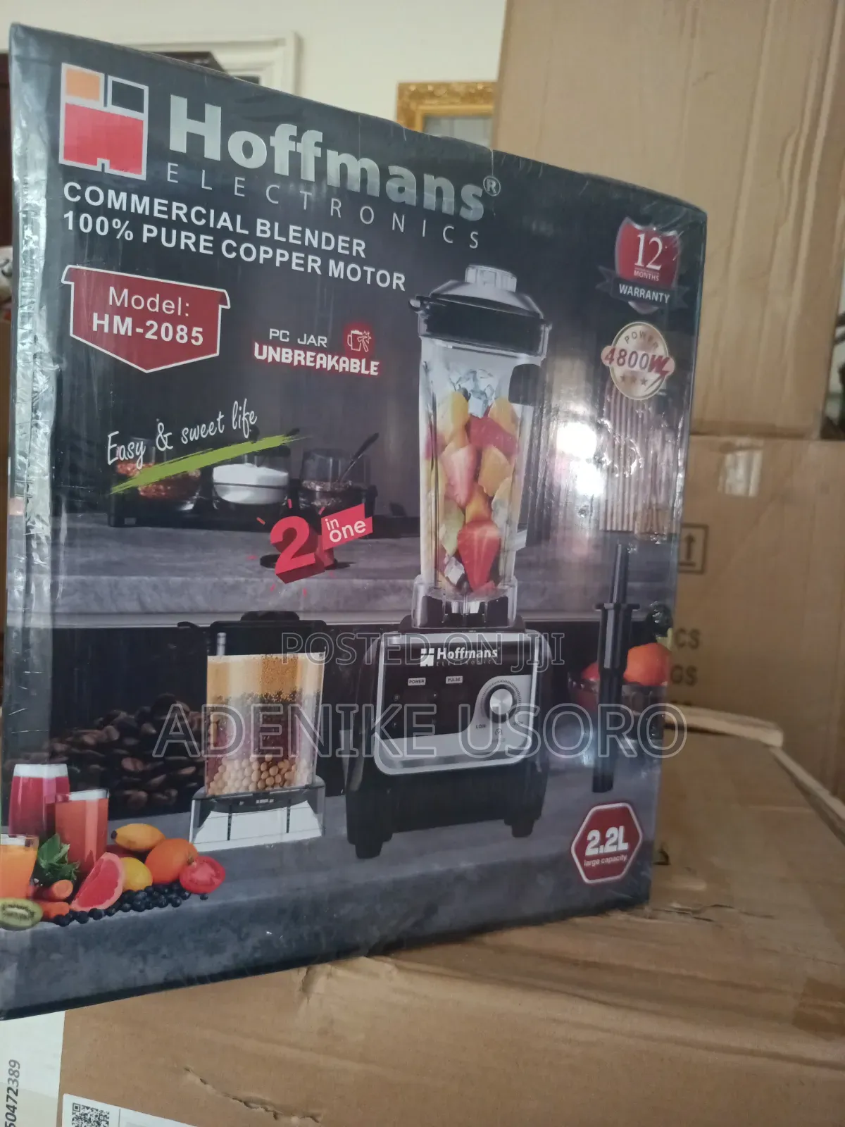 Hoffmans Commercial Blender