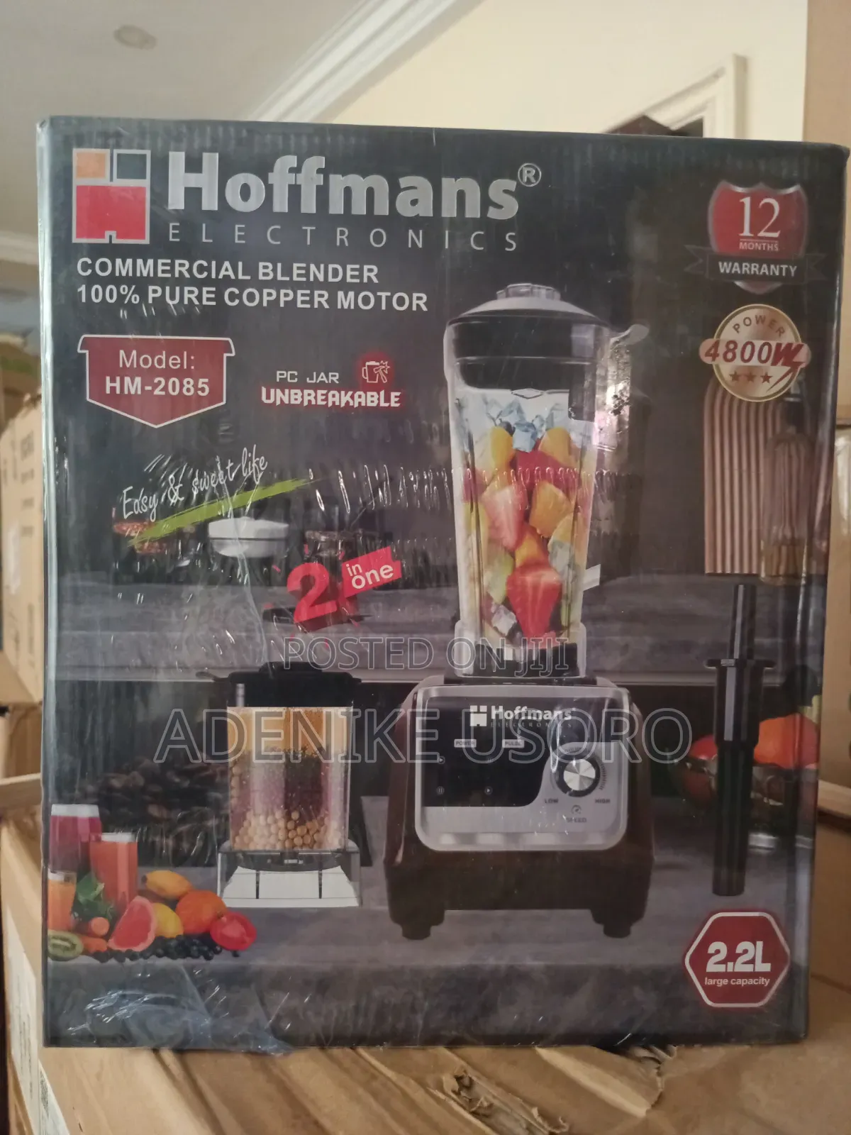Hoffmans Commercial Blender