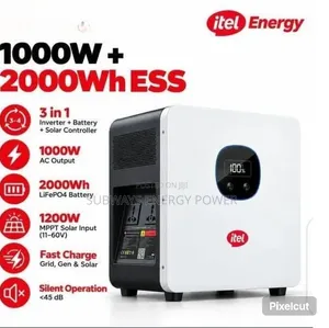Itel 2kwh Battery 1000W Inverter Solar Generator