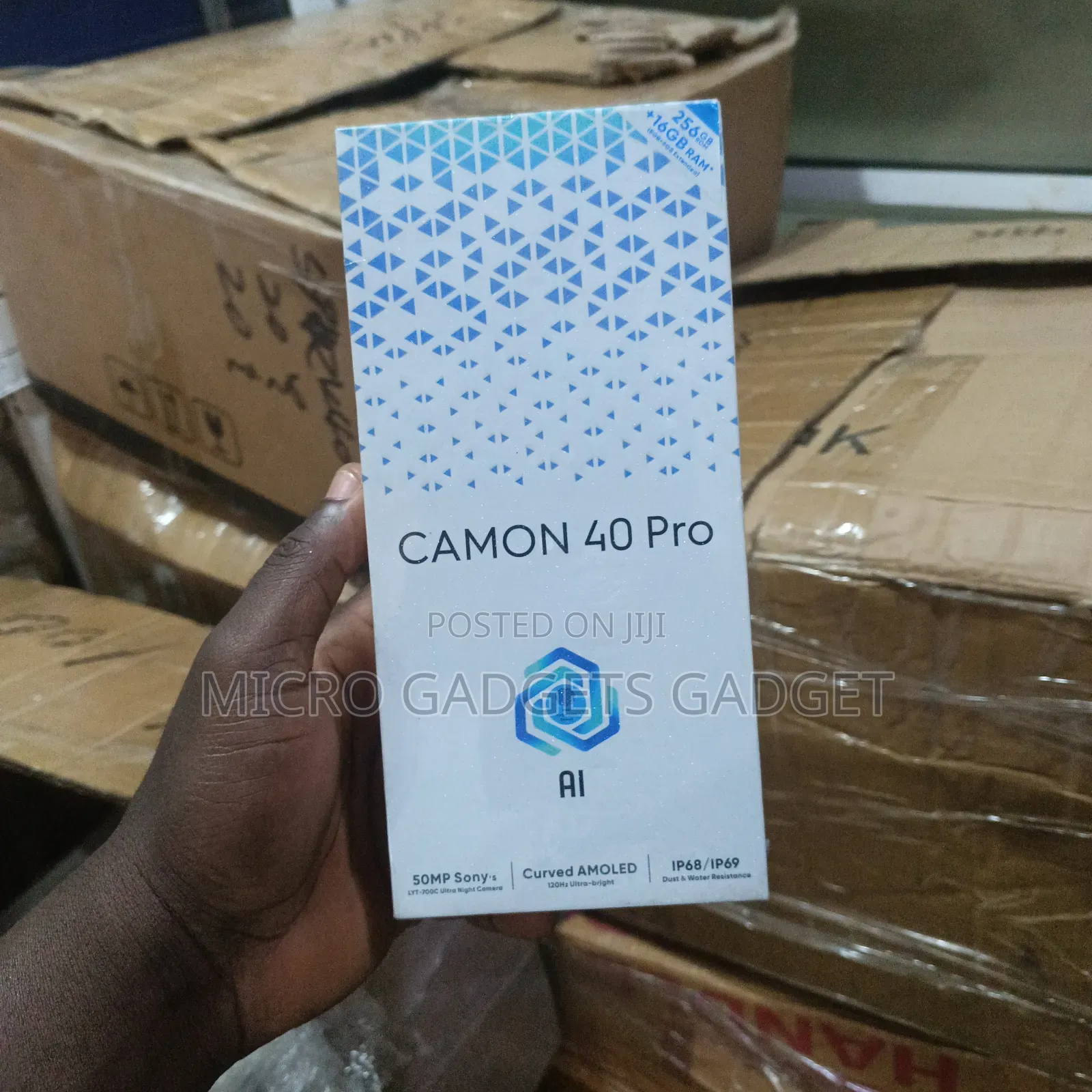 New Tecno Camon 40 Pro 5G 256 GB