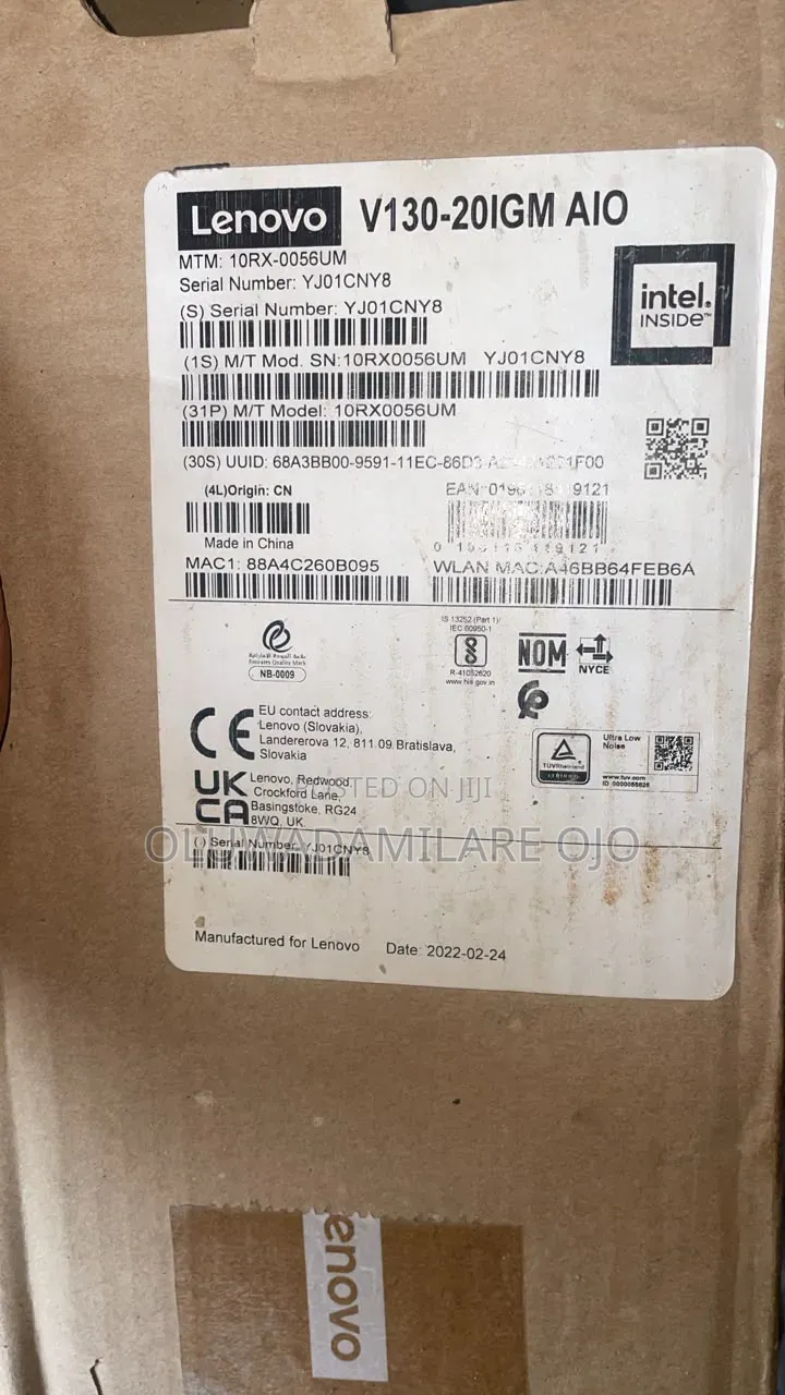 New Desktop Computer Lenovo V130 AIO 4GB Intel Pentium HDD 1T