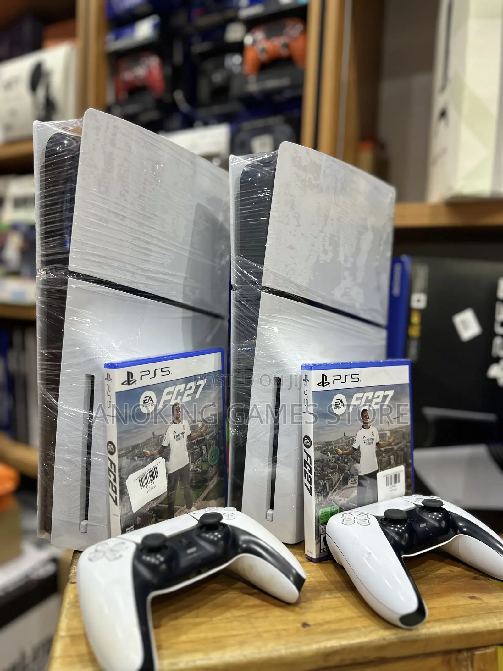 Ps5 Slim Console With Brand New Fc27 Disc