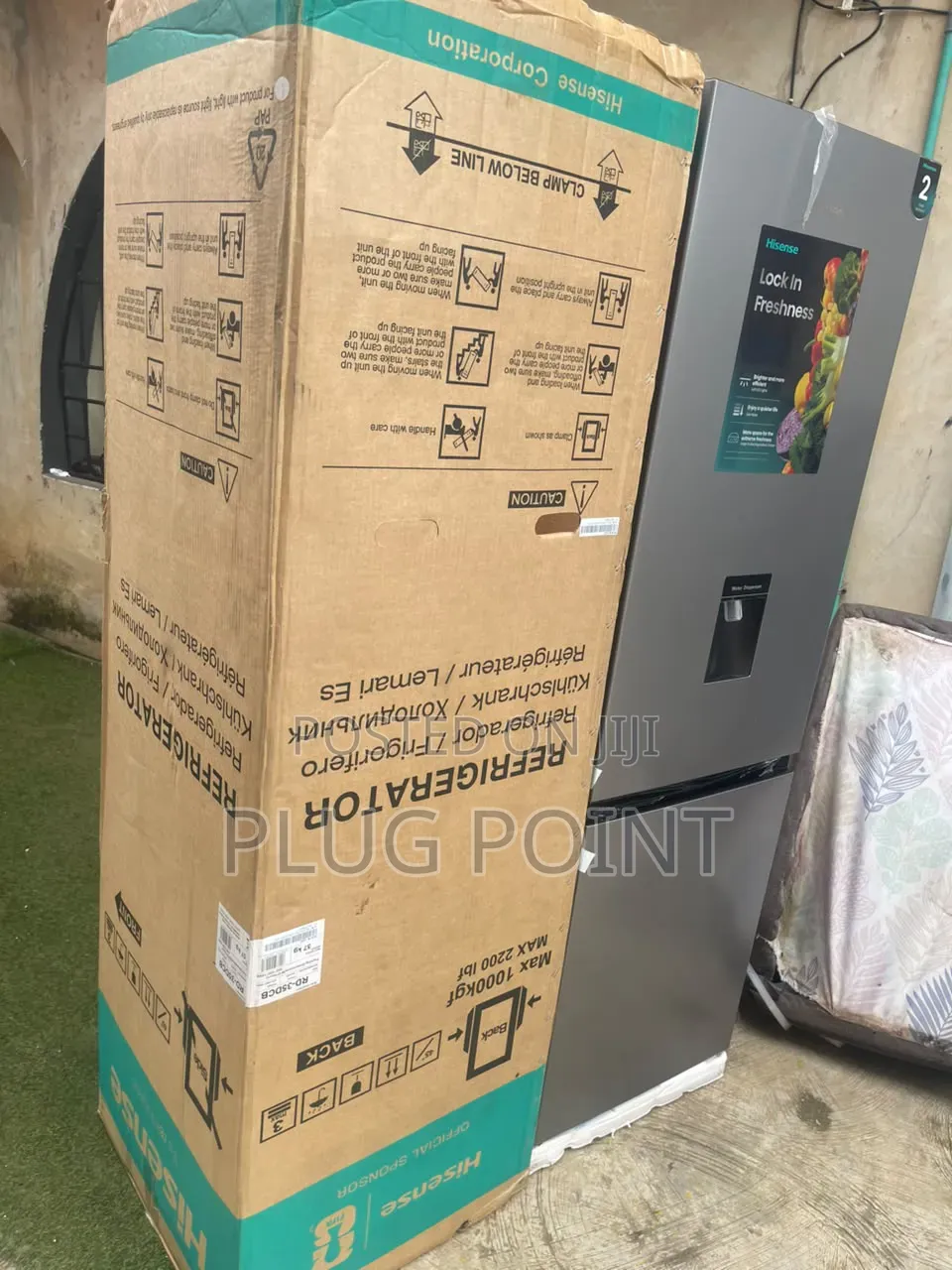 Hisense 35DCB Quality Home Fridge 268 Litres