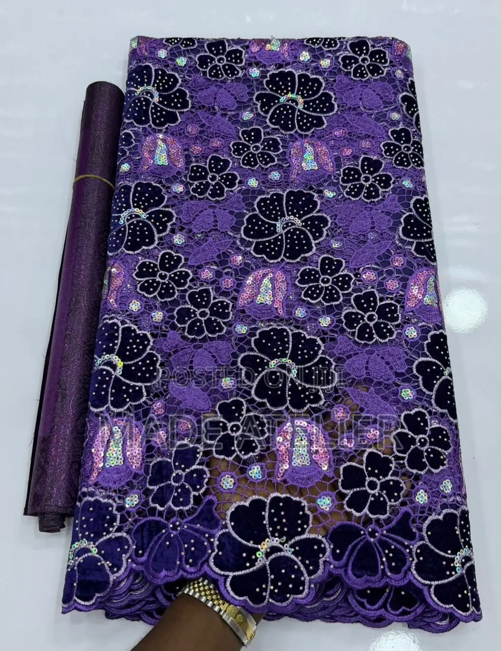 Velvet Guipure Lace