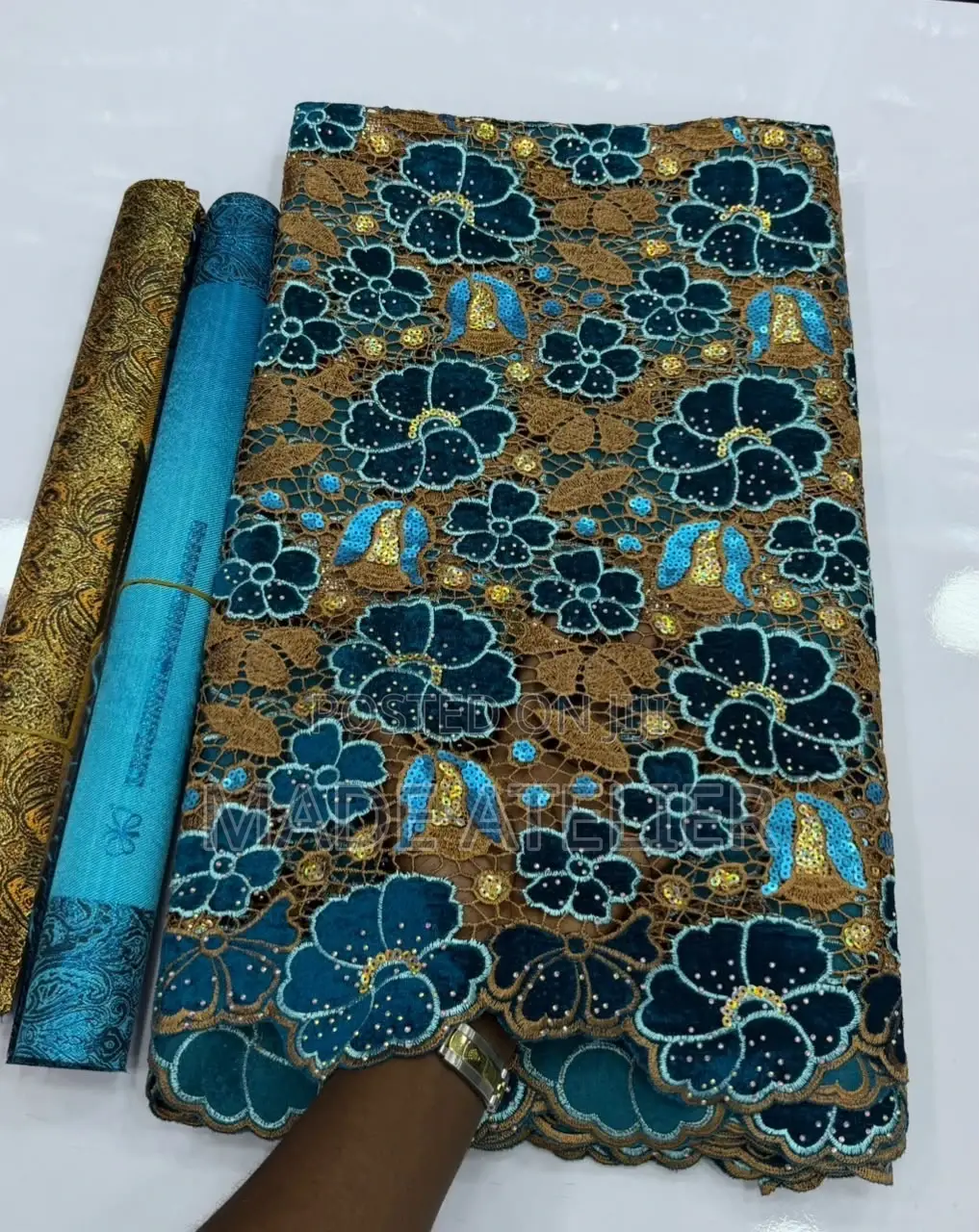 Velvet Guipure Lace