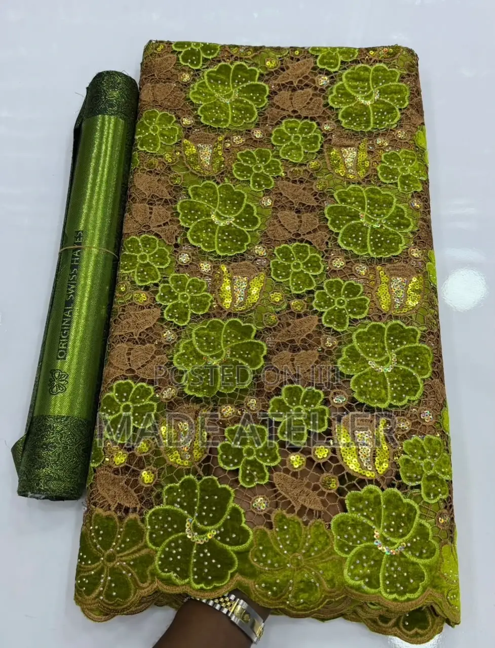 Velvet Guipure Lace