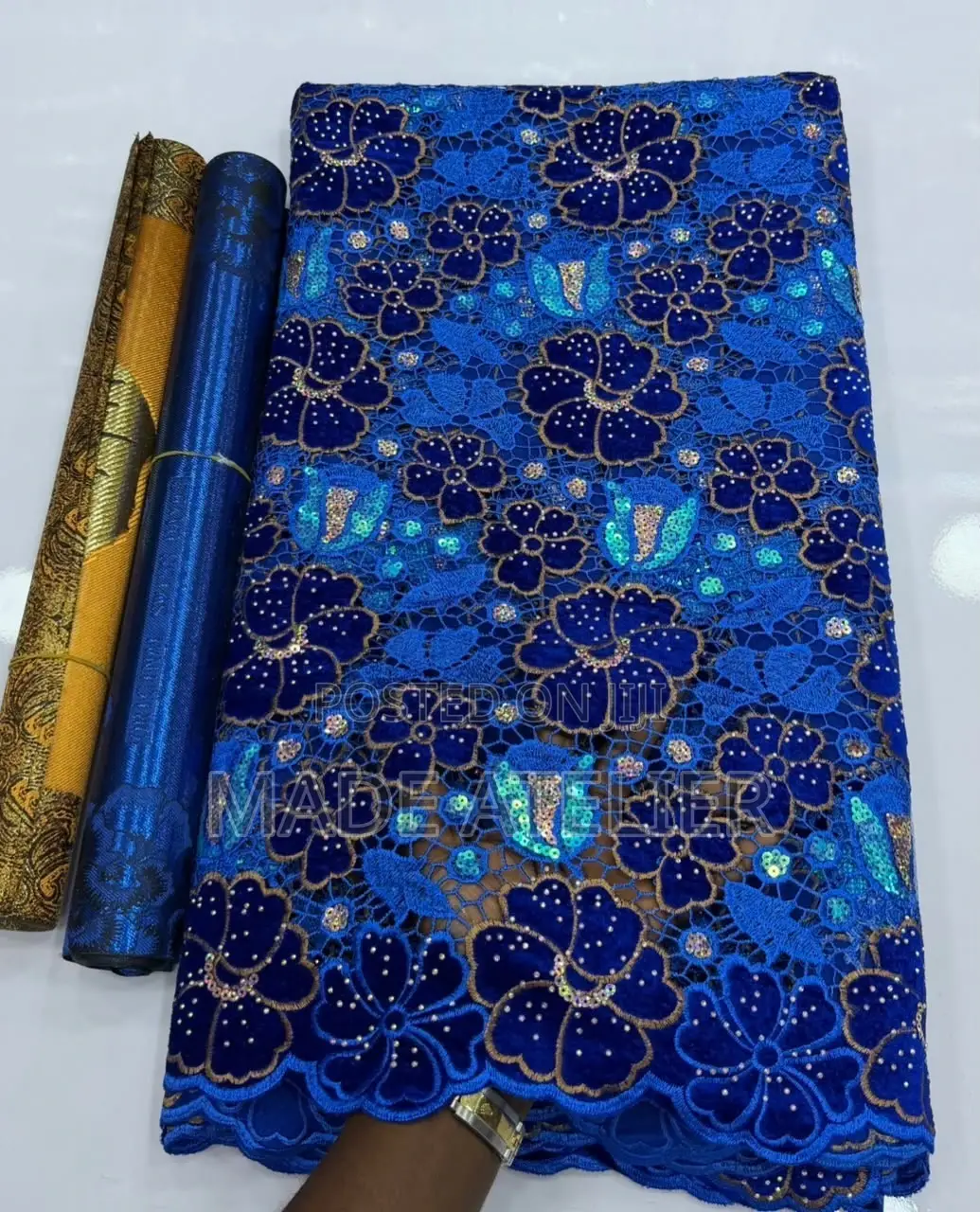 Velvet Guipure Lace