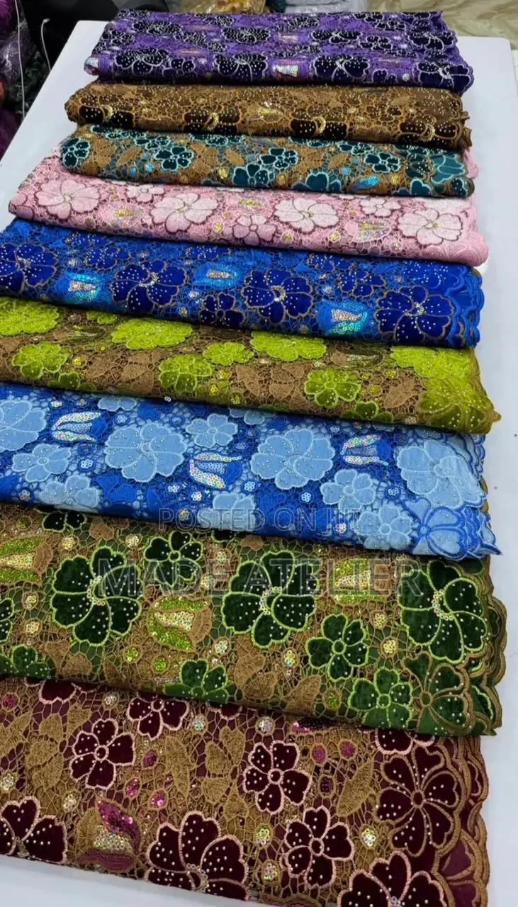 Velvet Guipure Lace