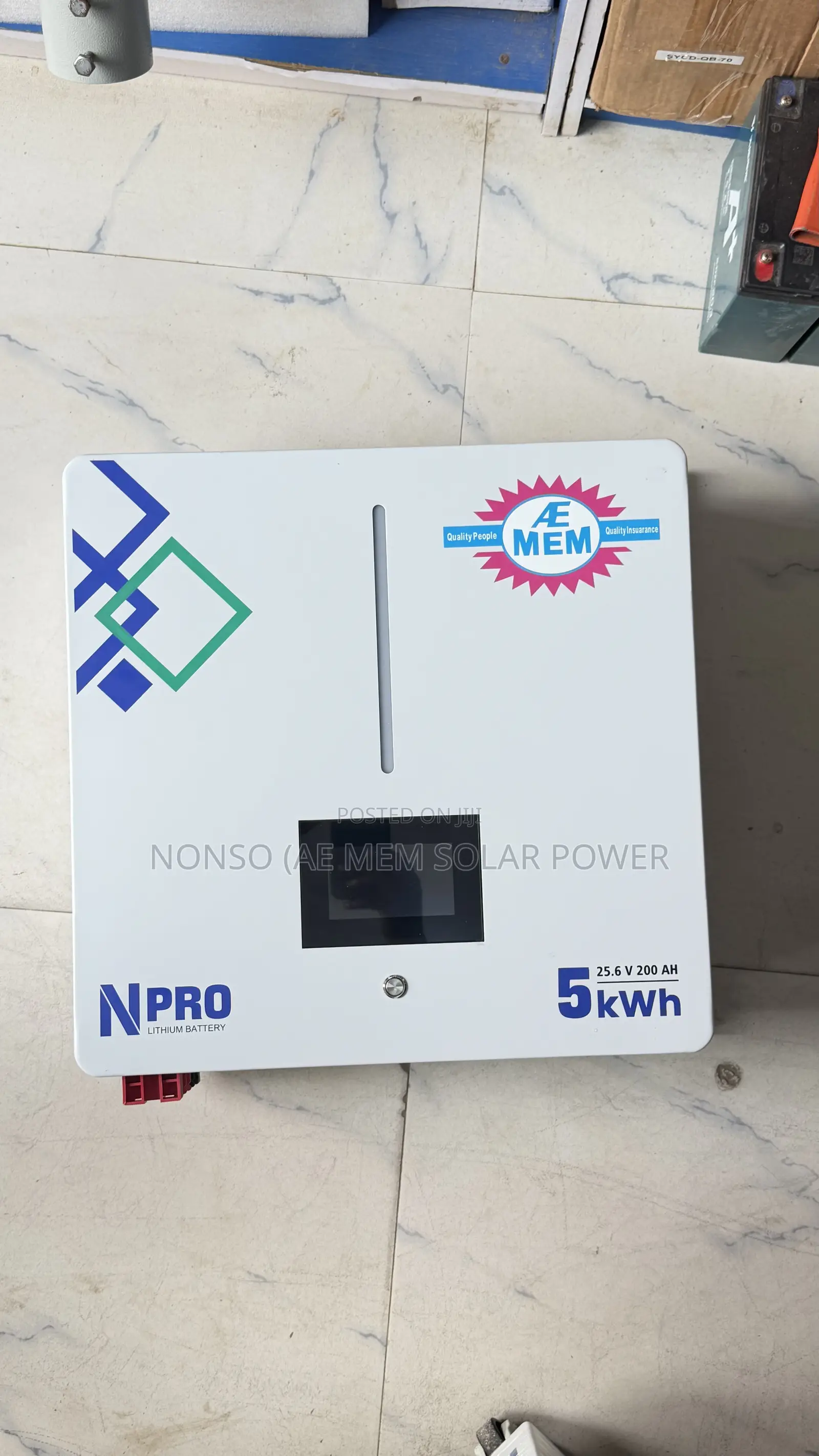5kwh 25.6v Lithium Battery