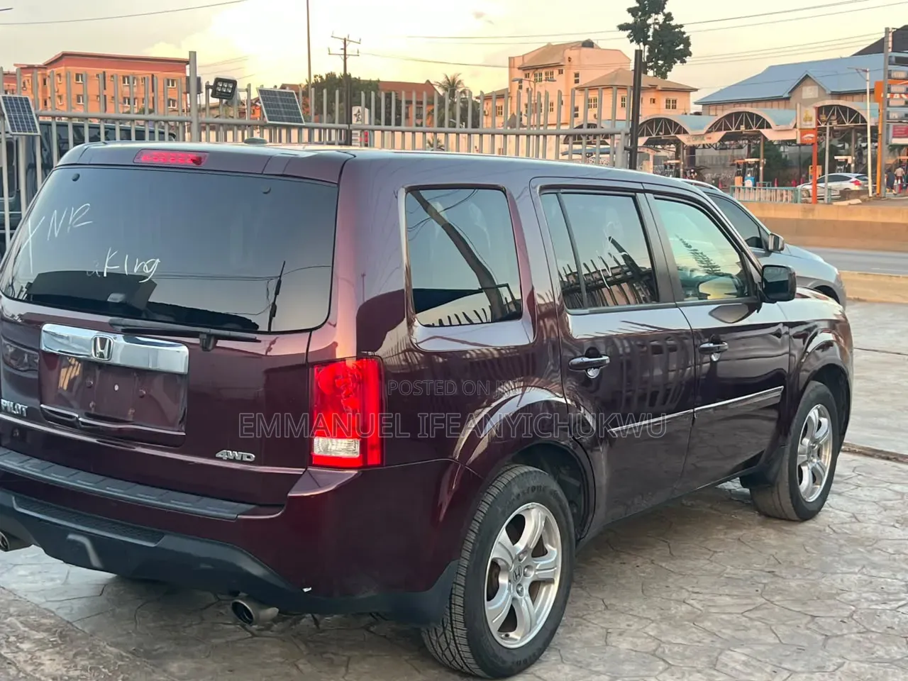 Honda Pilot EX 4dr SUV (3.5L 6cyl 5A) 2012 Red