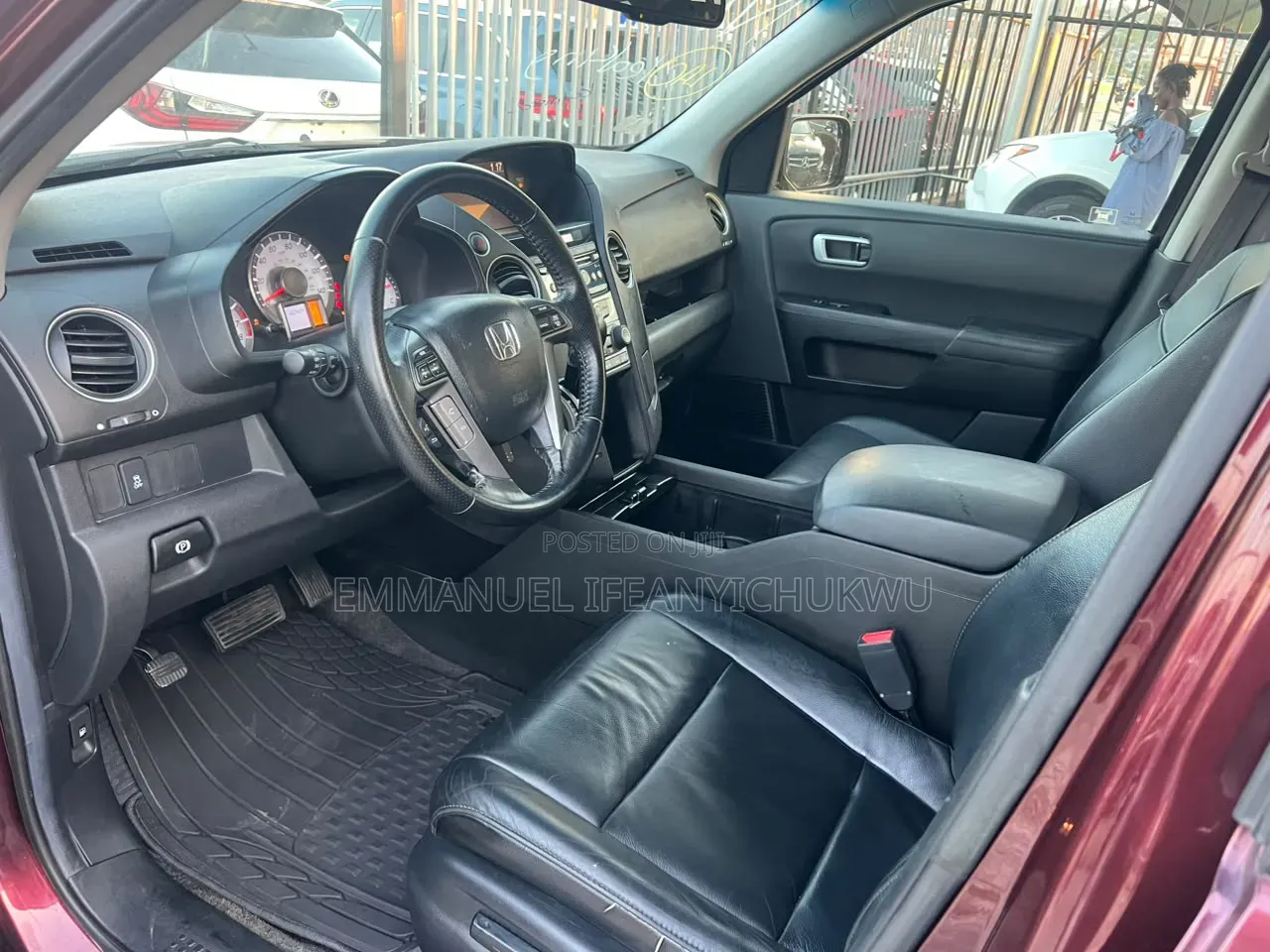 Honda Pilot EX 4dr SUV (3.5L 6cyl 5A) 2012 Red