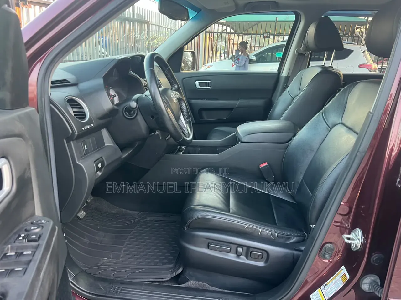 Honda Pilot EX 4dr SUV (3.5L 6cyl 5A) 2012 Red