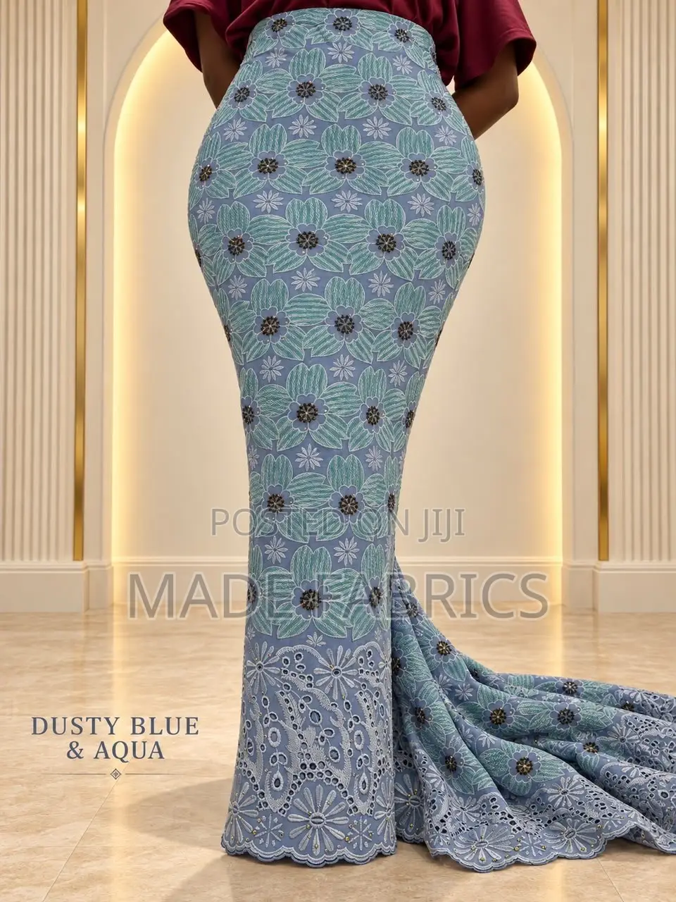 3D Floral Guipure Lace