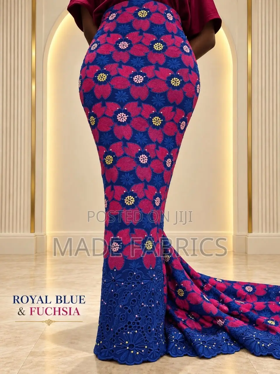 3D Floral Guipure Lace