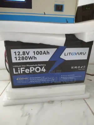 Litharv 1.2kwh Lithium Battery LifePo4 12.8v 100ah