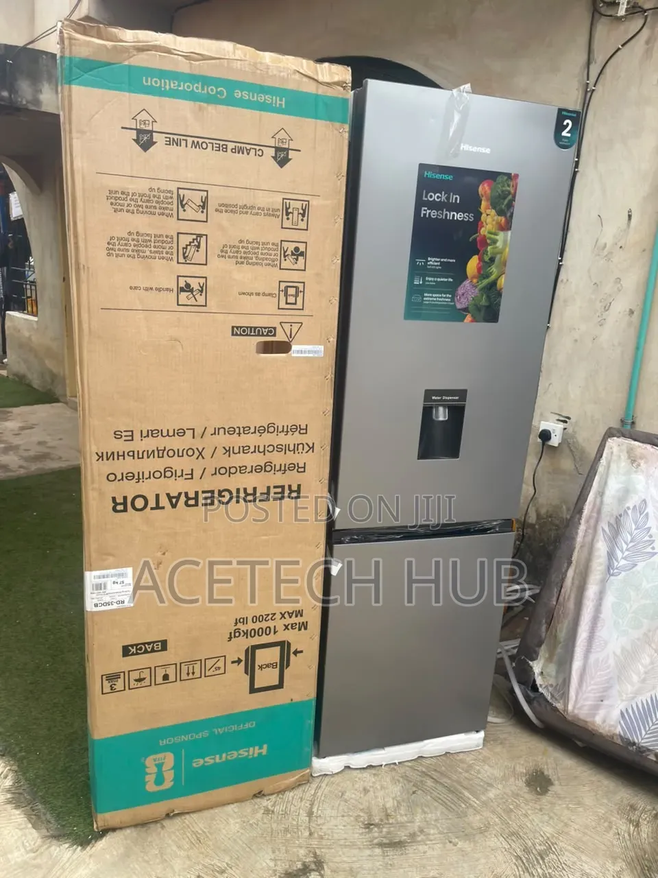 Hisense 264L Bottom Freezer Refrigerator 35DCB