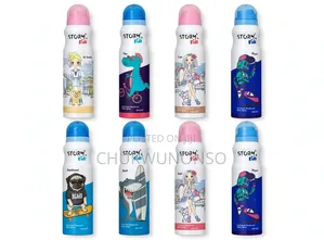 Storm Kids Perfumed Deodorant Body Spray 150ml. For Boys and Girls
