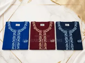 Luxury Men’s Embroidered Jalabiya - Premium Quality