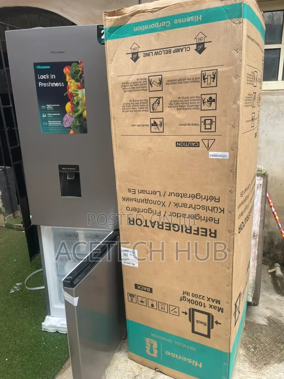 Hisense 35DCB Bottom Freezer Fridge for Sale