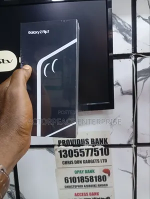 New Samsung Galaxy Z Flip7 256 GB Black