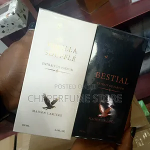 Maison Lamiero Vanilla Souffle & Bestial Extrait De Parfum 100ml